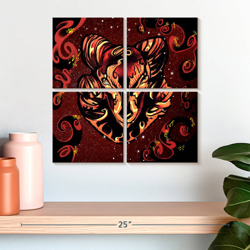 Collection Adella Zodiac Aries, H 18 po x l 18 po