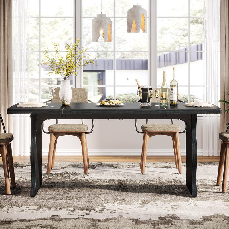 Dining Table, Black