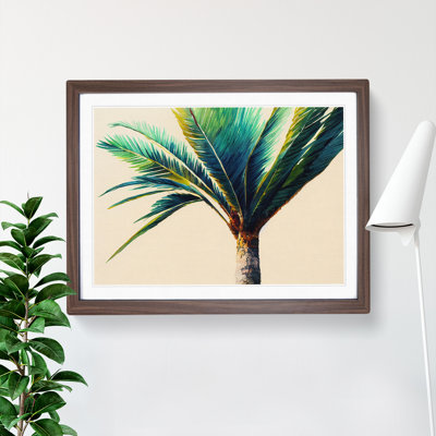 Interesting Palm Tree - Framed Print