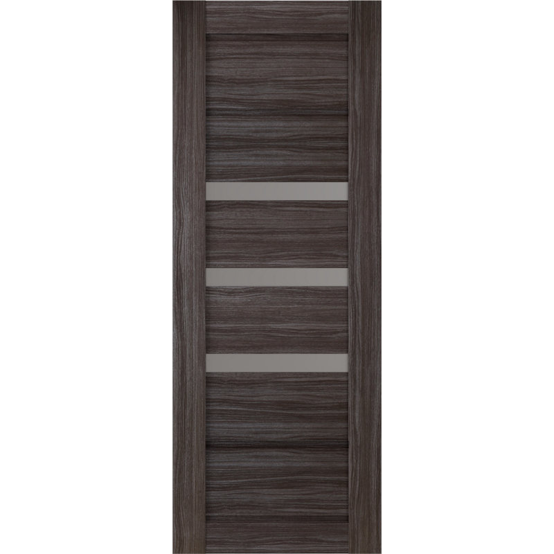 Panneau de porte standard préfini en bois manufacturé Rita, 31,75 po x 79,375 po, Chêne