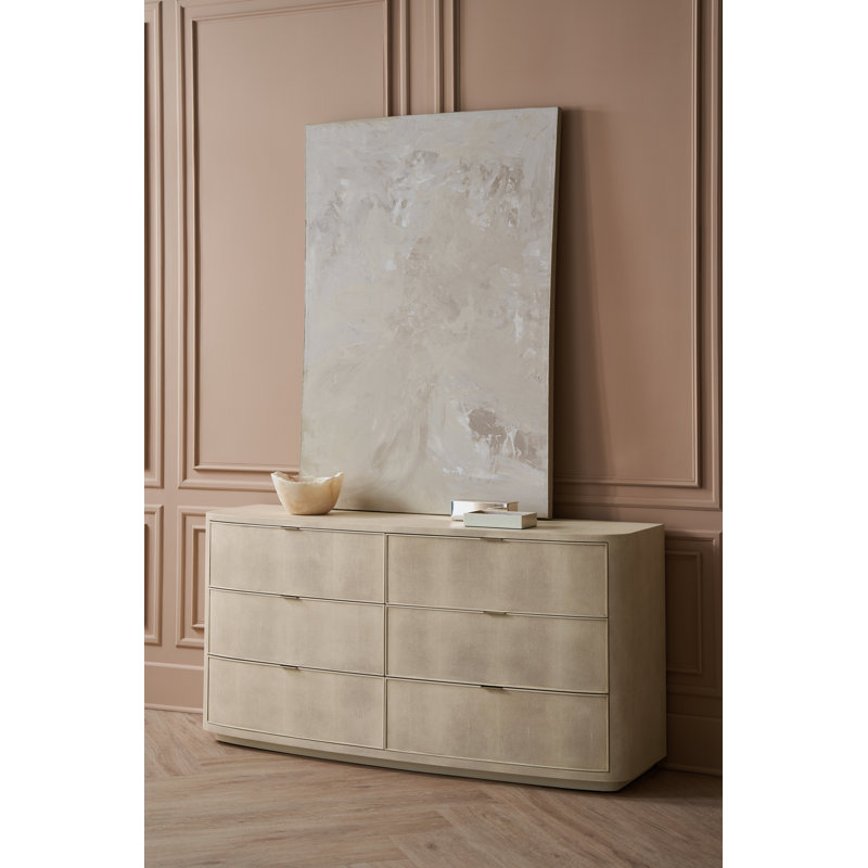 Soft Embrace 6 - Drawer Solid Wood Dresser