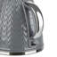 Daewoo Argyle Matching Kettle Toaster And Microwave Set 3000W Boil, 2 Slice, 20L Grey