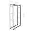 80cm W Metal Log Rack