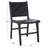 Yvona Woven Leather Dining Chair-1988868530