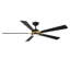 Rotary Smart LED Downrod Ceiling Fan-410415418