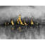 Gold Sailboats Print On Canvas-98694412