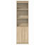 Highboard 50X35x180 Cm Engineered Wood-1897897302