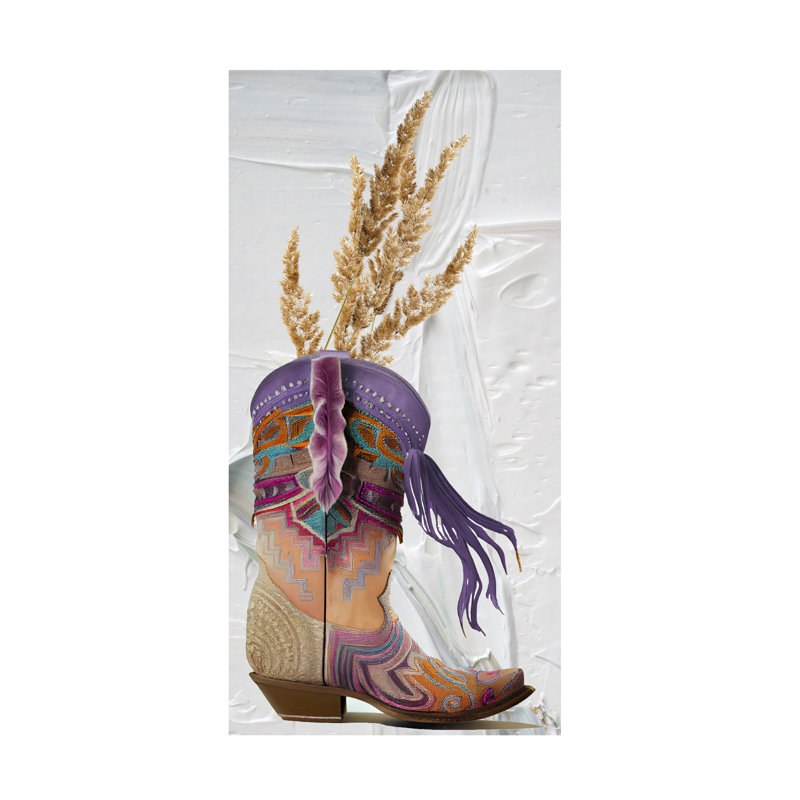 Art sur toile Sasha Texas Glam, H 19 po x l 10 po