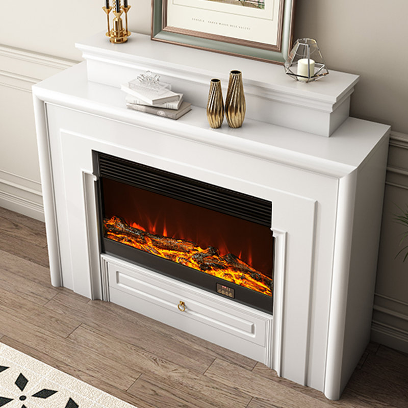 Foyer électrique 59,06 "Home, Blanc