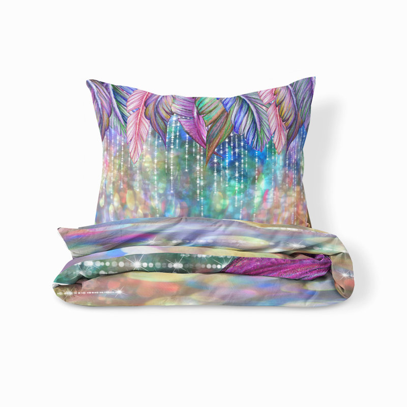  Ensemble de housse de couette Soul, Housse de couette grand et 2 taies décoratives