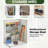 5 ft. W x 3 ft. D Outdoor Metal Shed Storage with Reinforced Steel Frame and Lockable Door