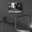 «Times Square Black and White» par Linda Woods, art mural en verre acrylique-1292612101