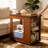 Coffeeing Table with Storage, Foldable Tabletop