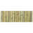 Bamboo  5-7/8"x11-7/8" Fluted Ceramic Wall Tile-90732248