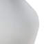 Lampe en céramique d'aspect asymétrique au design moderne pour le salon