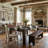 68.9'' W Brown Wood Grain Dining Table
