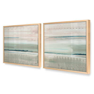 Hush of Dawn Set of 2 Print on Archival Matte Paper in Frame