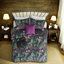 Ensembles de literie de luxe en polyester pour grand lit de ferme botanique