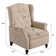 Joziah Wide Classic Push Back Massager Recliner with Tufted Back and Rivets