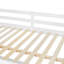 Lit mezzanine double avec bureau en U, tiroirs et tablettes de rangement, blanc-248326639-248326624