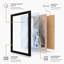 Tabby in Abstraction Modern - Framed Print-687604717-687604707