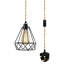 Kuhnhenn 1 - Light Black Geometric Pendant-1538732589