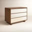 Grove 3 - Drawer Solid Wood Nightstand