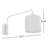 Overton Steel Armed Sconce