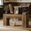 Console rustique avec dessus renforcé renforcé, parfaite pour les couloirs et les vestibules-952760121