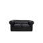 Causeuse Chesterfield en cuir de vache 72,5 po Bailasan-1747452057