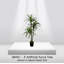 Yucca artificiel fait à la main avec bois véritable-1996128821