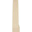 L 30 po x H 8 1/2 po x P 1 3/4 po à fronton en uréthane Sunburst Signature, brun clair apprêté-113201162-113029088-102751912