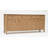 Rustic-Modern Distressed Black Solid Wood Sideboard, Cabinet