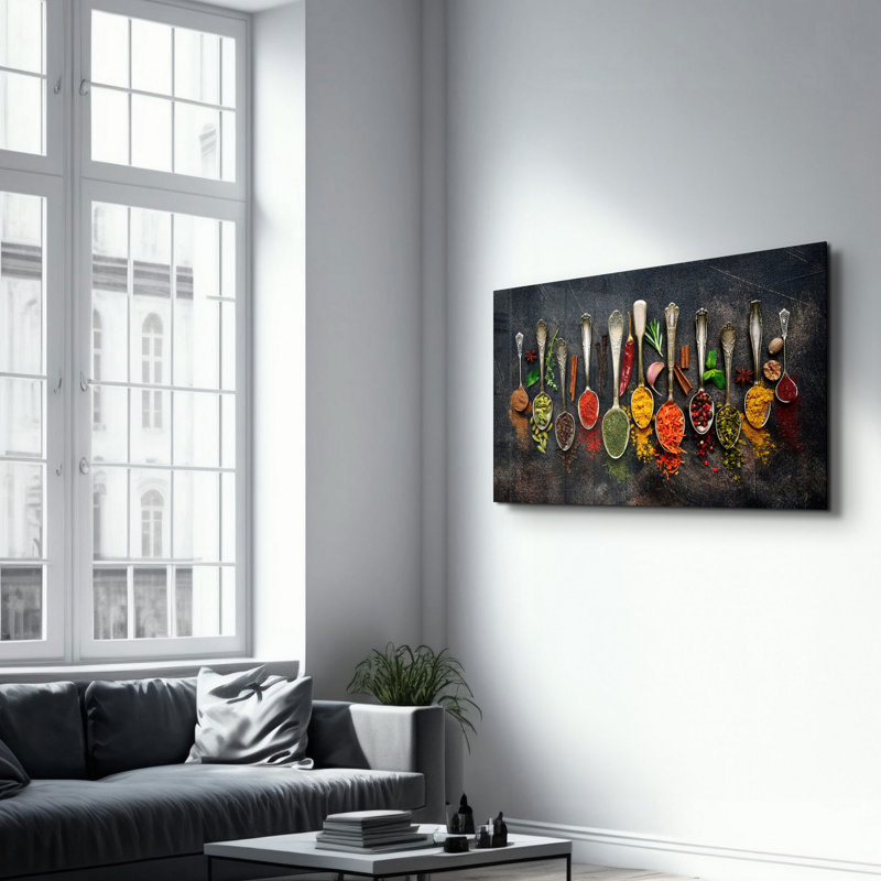 Decorative Tempered Glass Painting