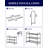 Shoe Rack - Stainless Steel Shoe Organizer, Sturdy Shoe Rack for Closet and Front Door Entrance, Free Standing Shoe Shelf, Closet Organizers and Storage, 37.3" Wide - 3 Tier, Black-1862023430