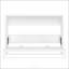 Lit escamotable simple avec tablettes