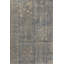 Tapis bleu antique en laine noué à la main Kerman de 11 pi 10 po x 18 pi 4 po