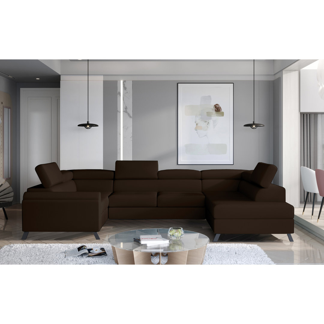 Ecksofa Franchesco aus Samt