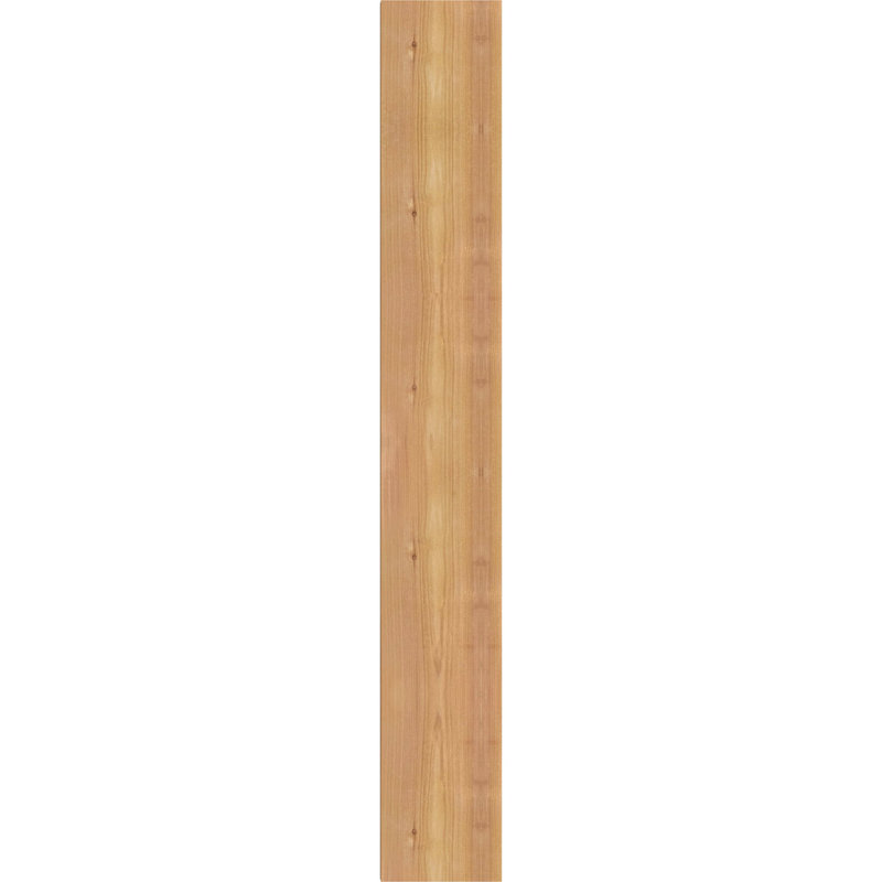 Persienne traditionnelle en bois rustique, Sapin Douglas de 5 1/2 po (lisse), P 28 po x H 40 po 