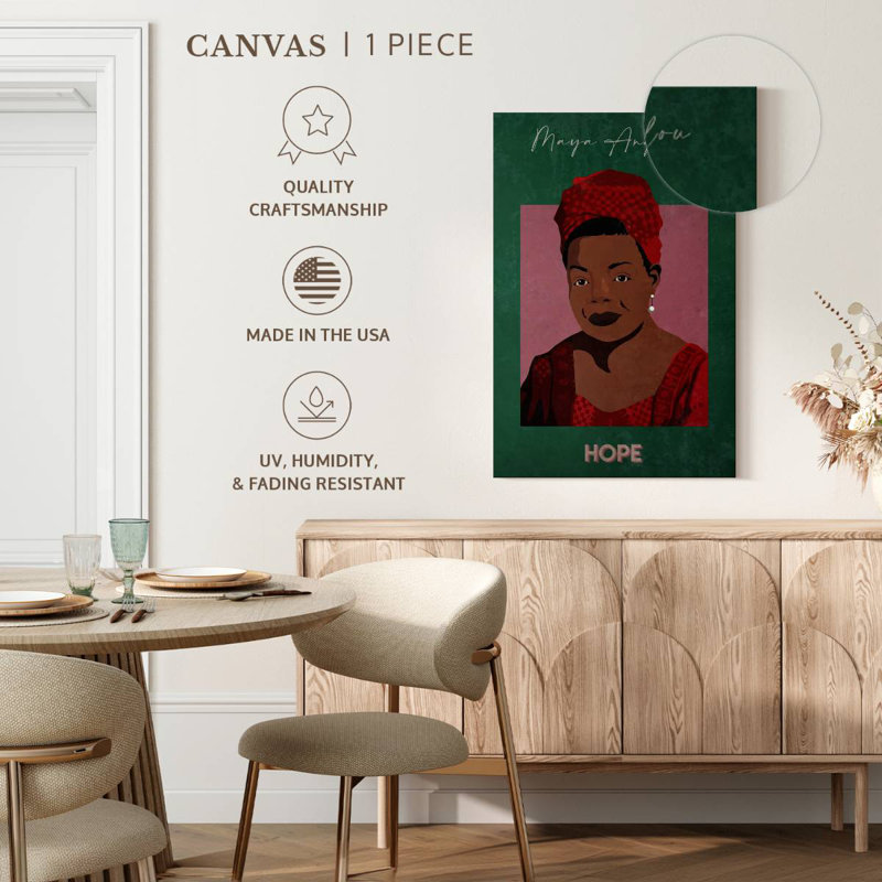 Maya Angelou Hope, H 30 po x l 20 po