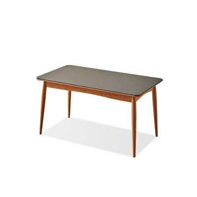 Modern Rectangular Solid Wood Dining Table