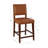 Husno Faux Leather Upholstered Solid Wood Counter & Bar Stool-1708790363-1708790361