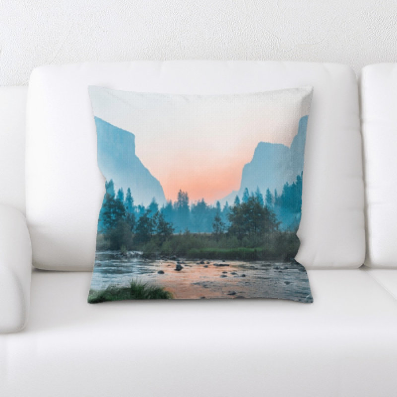 Microsuede Throw Pillow