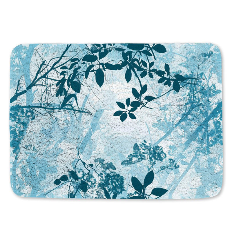 Tapis de bain en microfibre / microsuède, L 17 po x L 24 po
