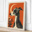 Greyhound Art Deco - Wrapped Canvas-3635236-3635237