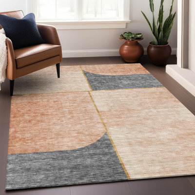 Tapis corail Prisco lavable à la machine de qualité supérieure