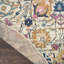 Tapis floral ivoire / jaune / bleu Doyon-705669587