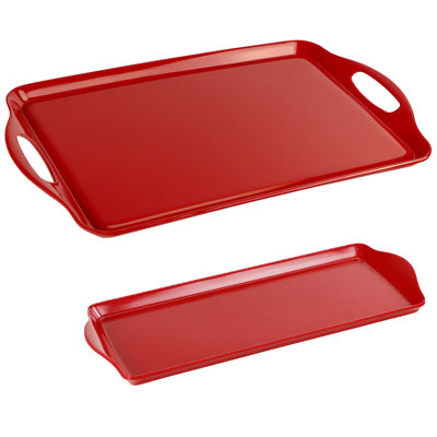 Ebern Designs Trevin Melamine Tray