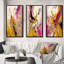 «Early Morning Grace Abstract Expressionism», ensemble de 3 impressions-35748662-35748660