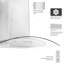 36" 400 CFM Convertible Wall Mount Range Hood in Stainless Steel with Remote Control Included